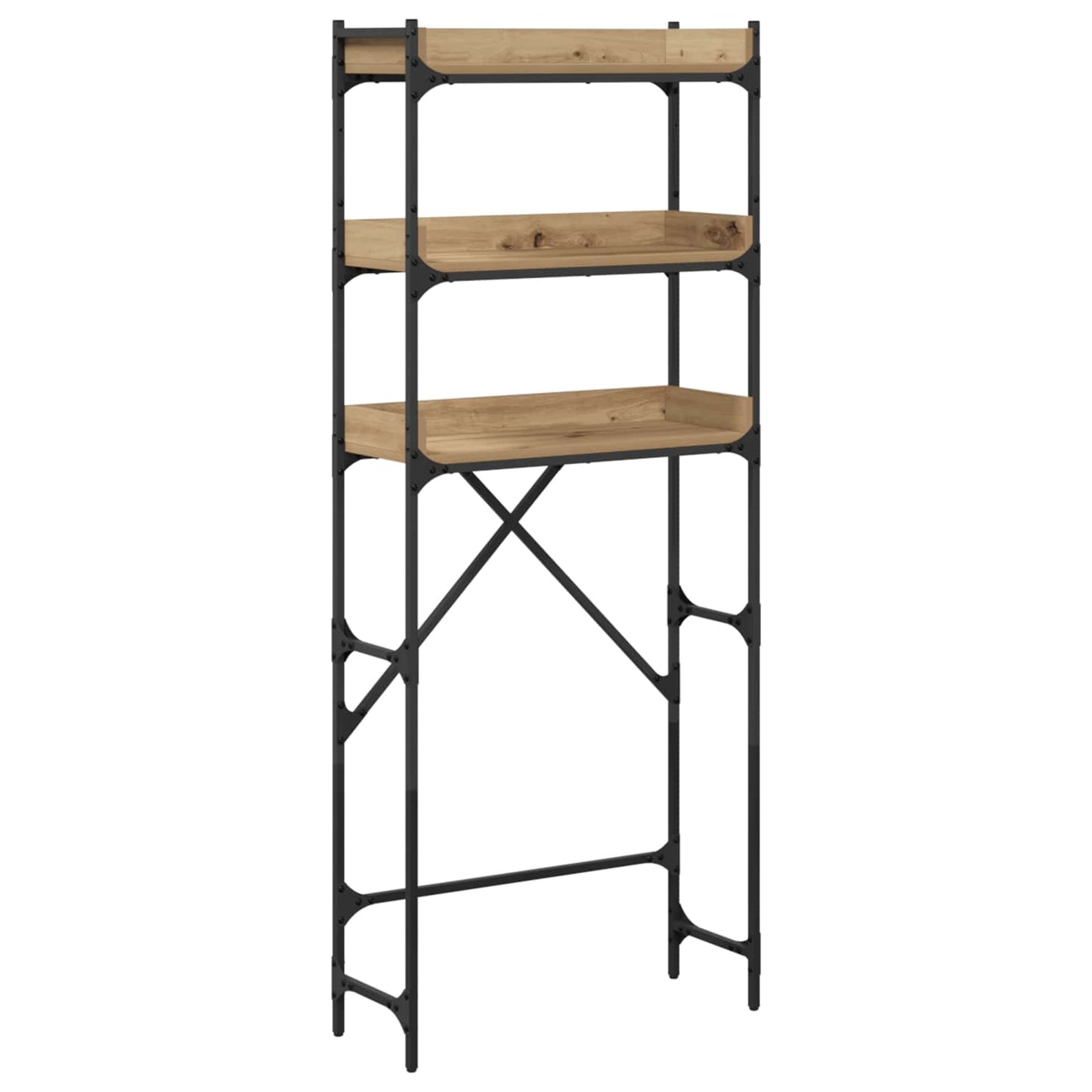 Vaskemaskinhylle Artisan Eik 67 x 25 x 163 cm Konstruert tre