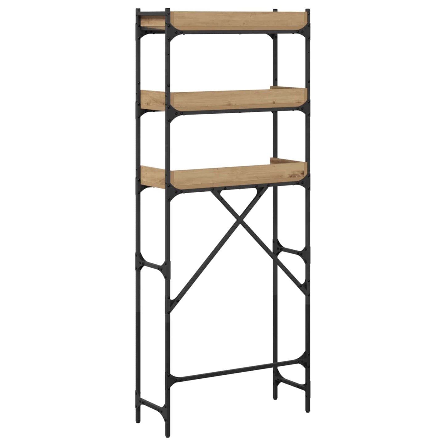 Vaskemaskinhylle Artisan Eik 67 x 25 x 163 cm Konstruert tre