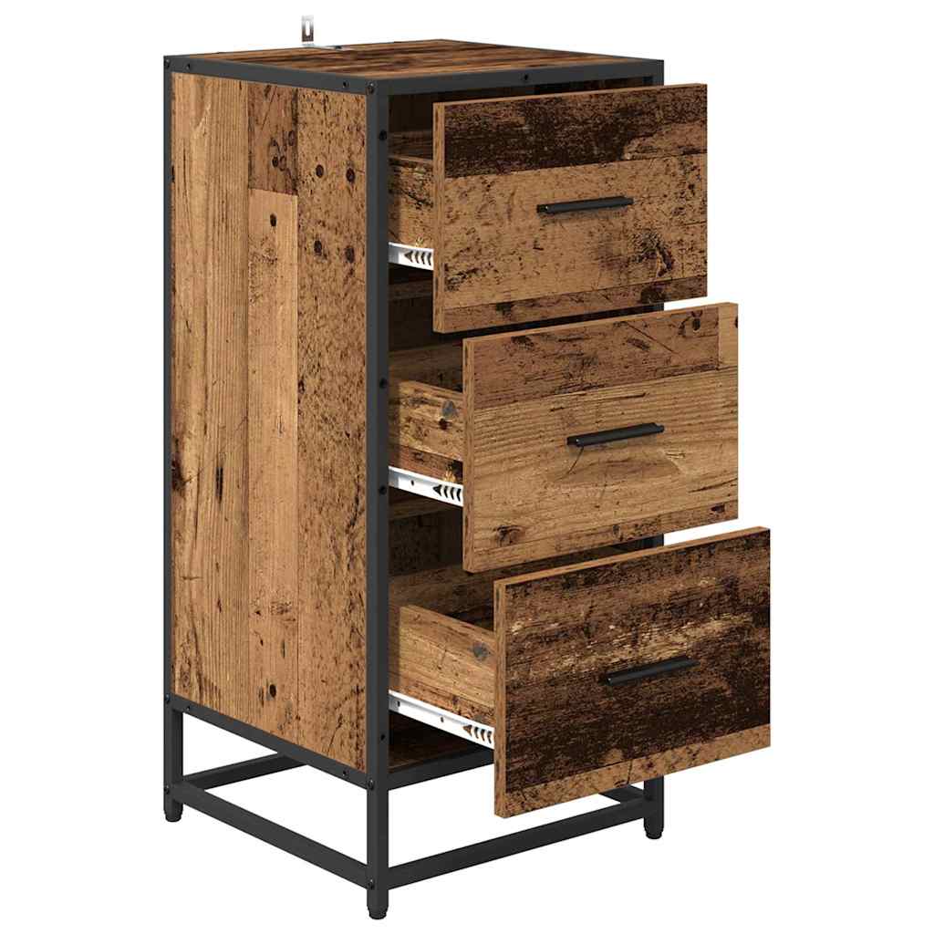 Serviesskap Gammelt tre 35,5 x 35 x 76 cm