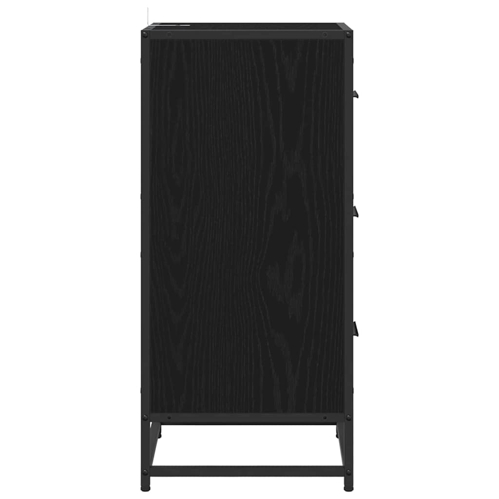 Serviesskap Svart Eik 35,5 x 35 x 76 cm