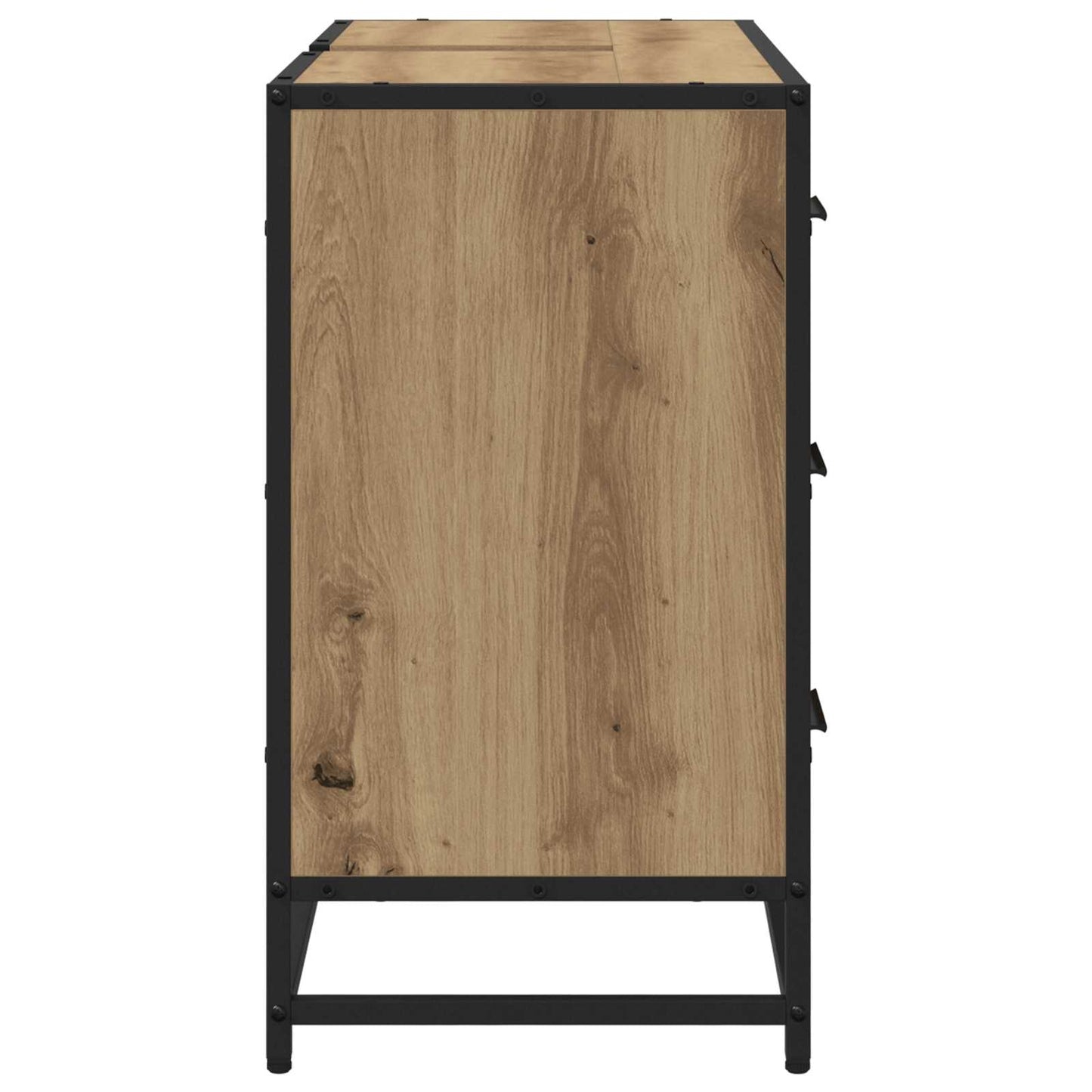Baderomsskap Artisan Eik 80 x 33 x 60 cm Konstruert tre