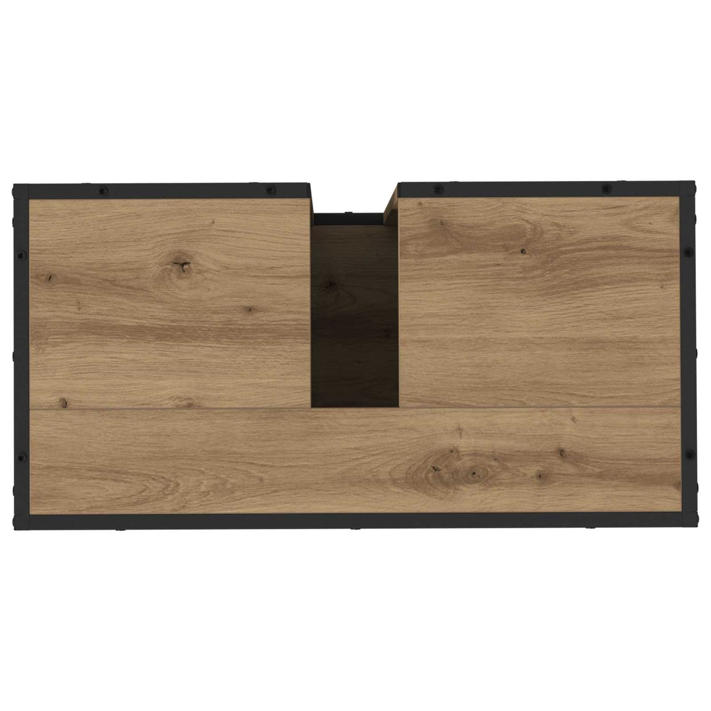 Baderomsskap med dør Artisan Eik 65 x 33 x 60 cm Konstruert tre