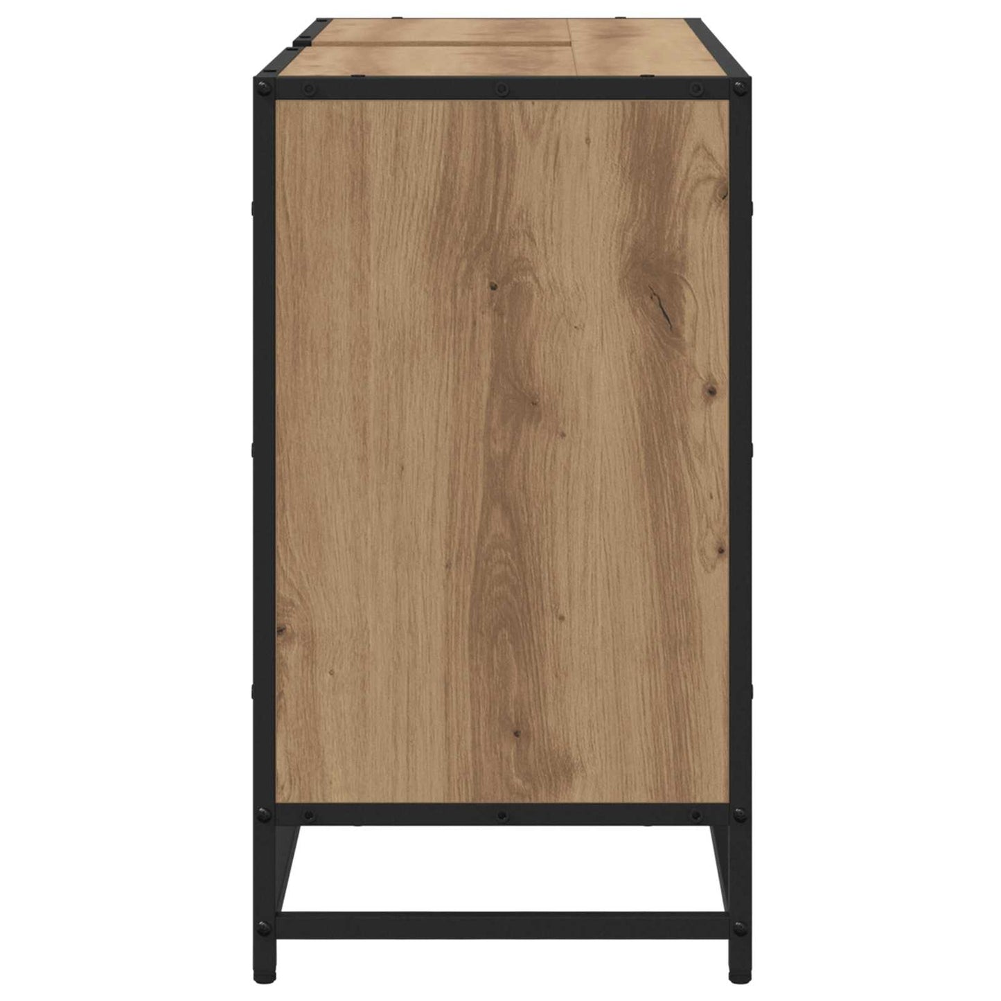 Baderomsskap med dør Artisan Eik 80 x 33 x 60 cm Konstruert tre