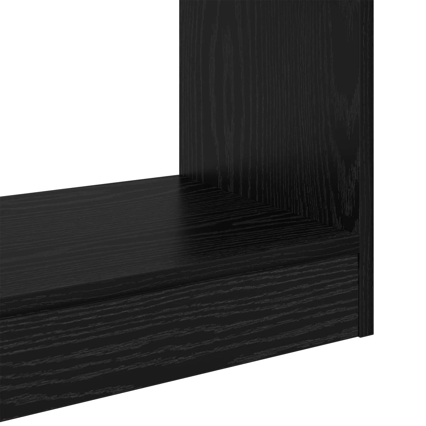 Bokskap Svart eik 37 x 30 x 103 cm Konstruert tre