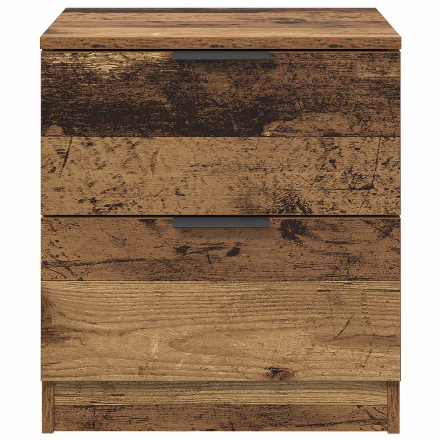 Nattbordskap 2 pcs Gammelt tre 45 x 39 x 50 cm Konstruert tre