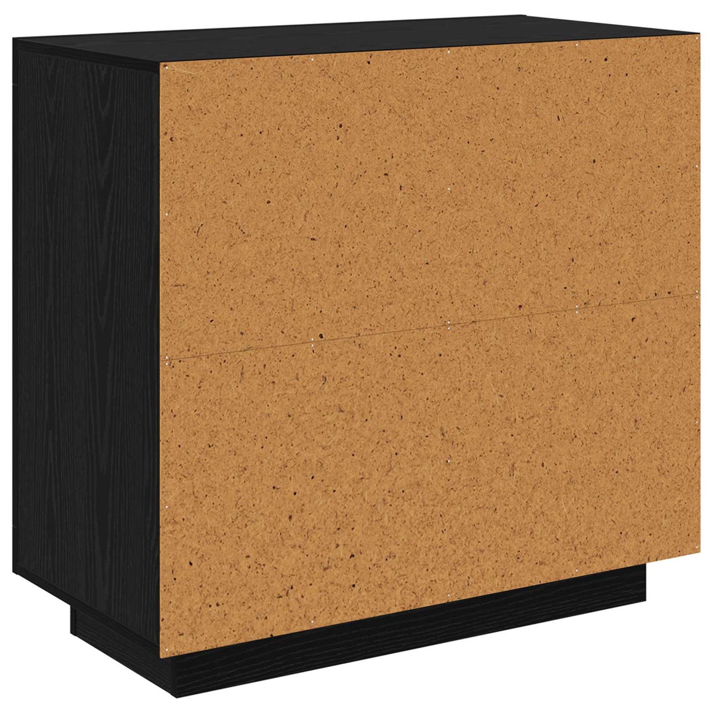 Serviesskap Svart Eik 80 x 40 x 75 cm Konstruert tre