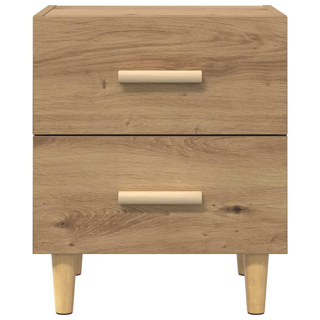 Sengeskap med skuff Artisan Eik 40 x 35 x 47.5cm Konstruert tre