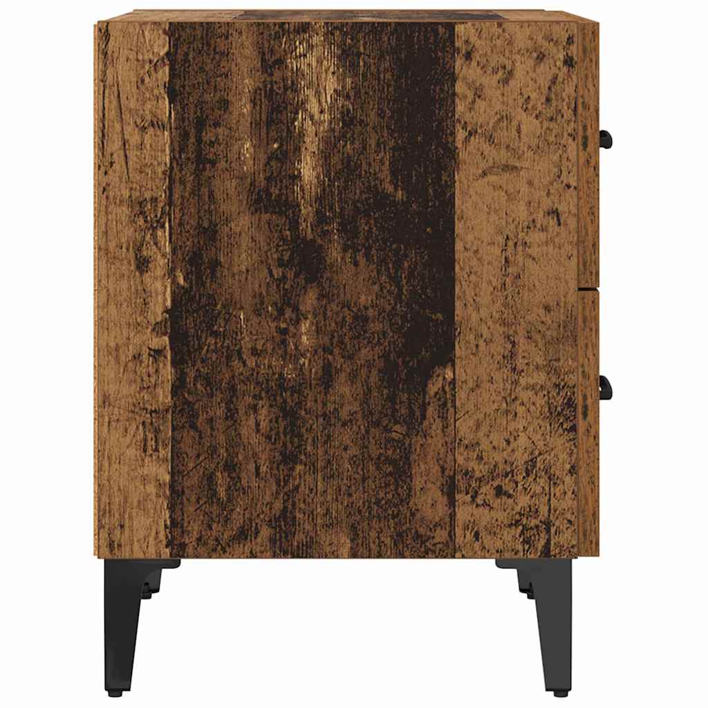 Sengeskap Gammelt tre 40 x 35 x 47,5 cm Konstruert tre