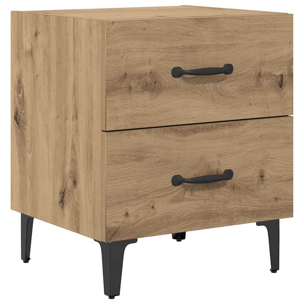 Sengeskap Artisan Eik 40 x 35 x 47,5 cm Konstruert tre