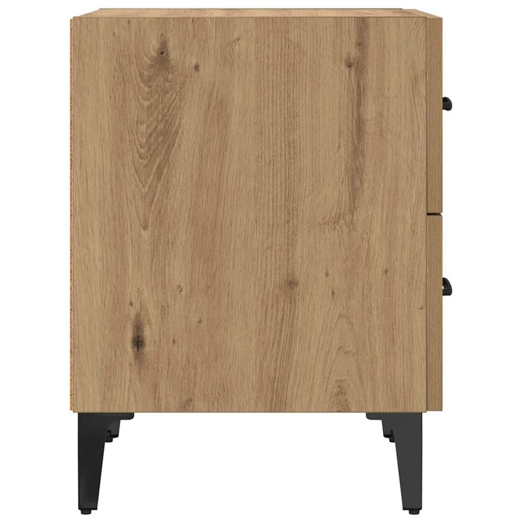 Sengeskap Artisan Eik 40 x 35 x 47,5 cm Konstruert tre