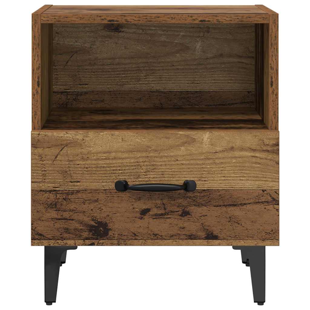 Nattbordskap Gammelt tre 40 x 35 x 47,5 cm Konstruert tre