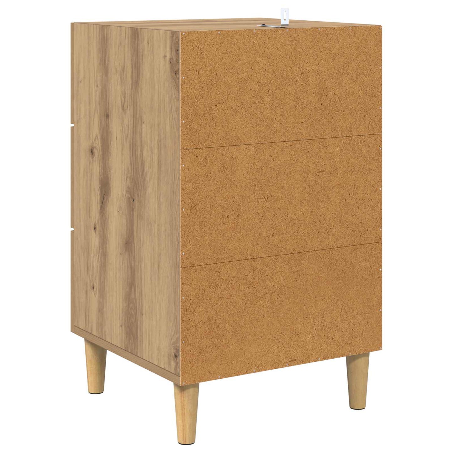 Nattbordskap Artisan Eik 40 x 40 x 66 cm Konstruert tre