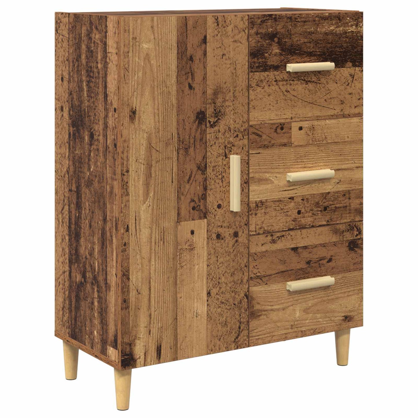 Serviesskap Gammelt tre 34 x 69.5 x 90 cm Konstruert tre