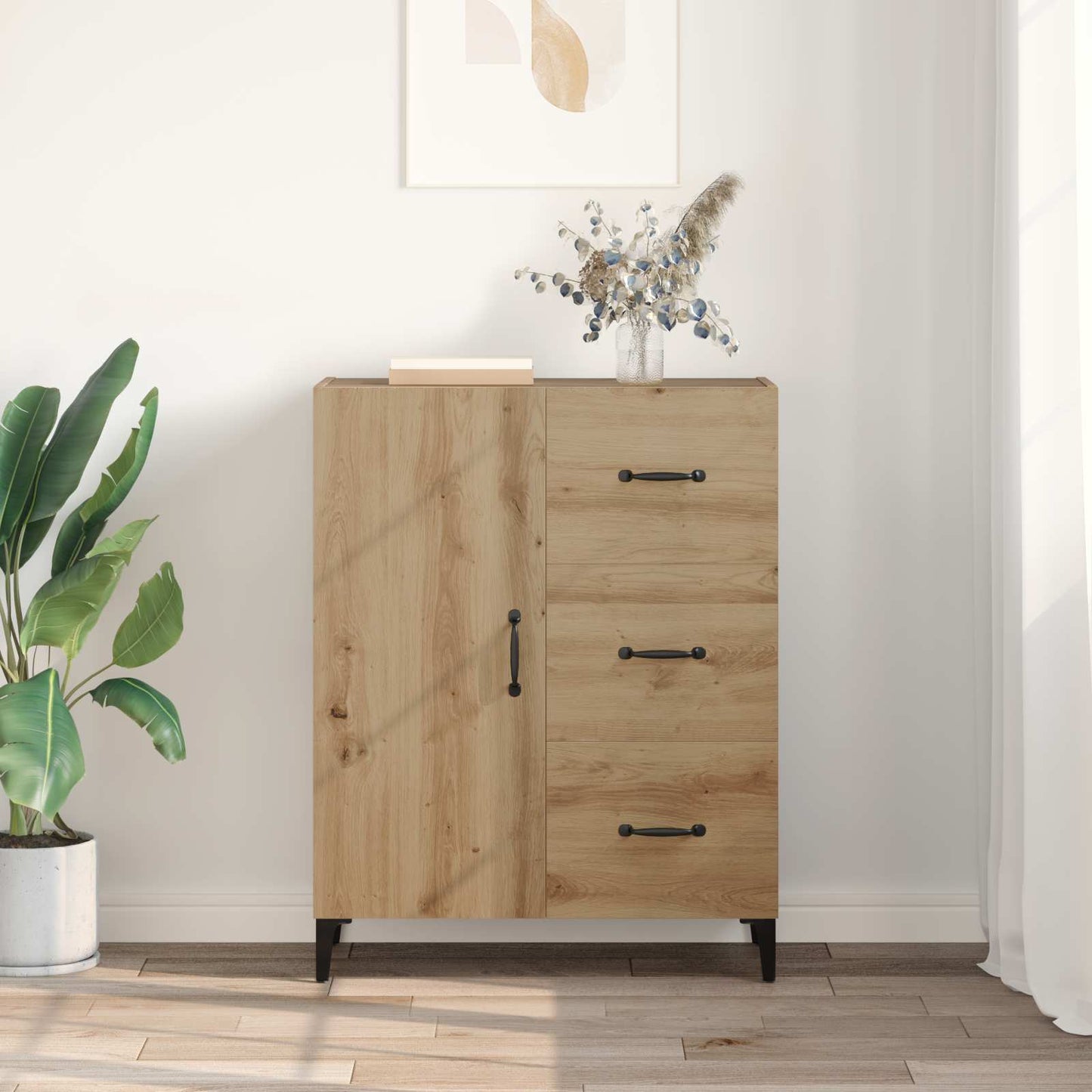 Serviesskap Artisan Eik 69,5 x 34 x 90 cm Konstruert tre