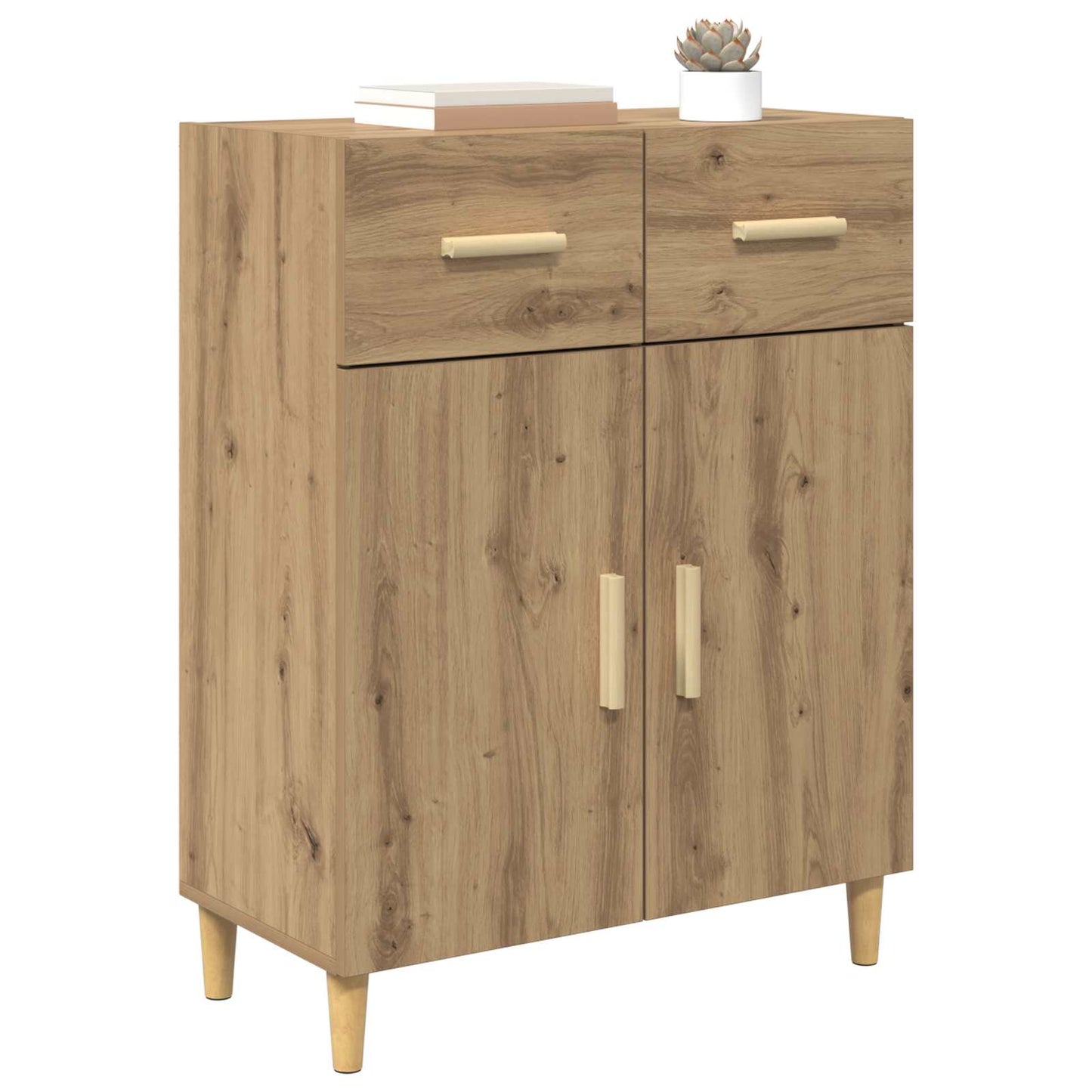 Serviesskap artisan eik 34 x 69.5 x 89 cm Konstruert tre