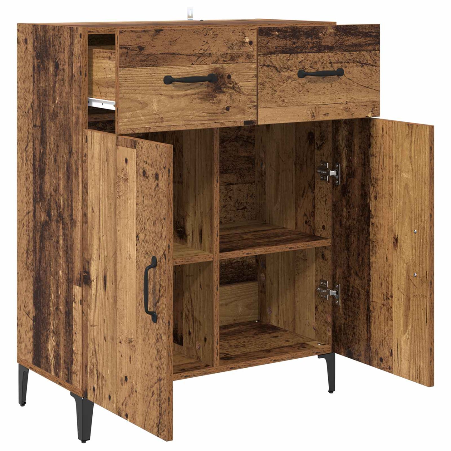Serviesskap Gammelt tre 69,5 x 34 x 90 cm Konstruert tre