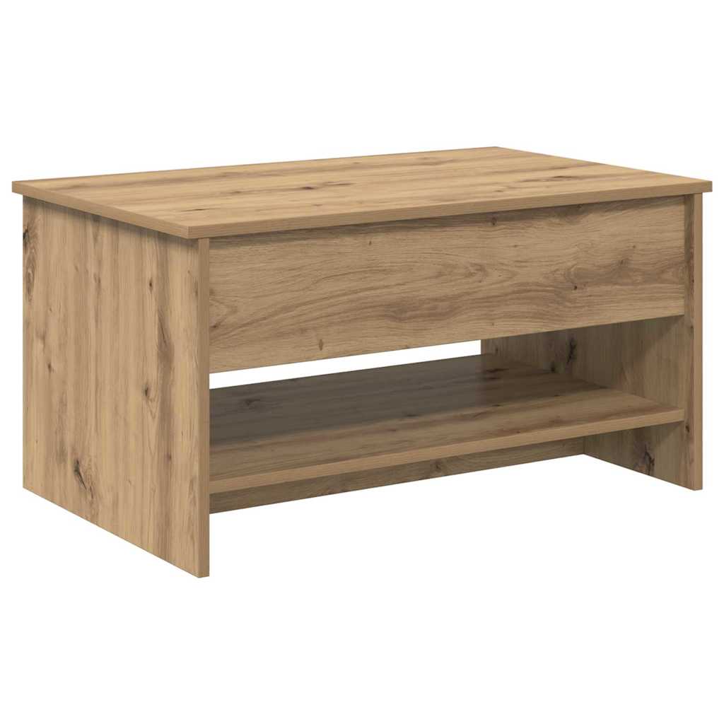 Kaffebord Artisan Eik 80 x 50,5 x 41,5 cm Konstruert tre