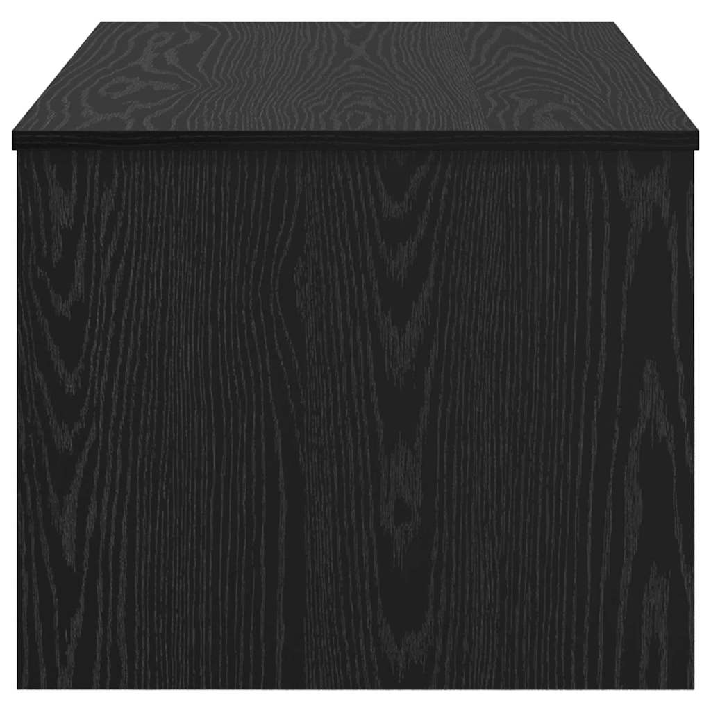 Kaffebord Svart Eik 80 x 50,5 x 41,5 cm Konstruert tre
