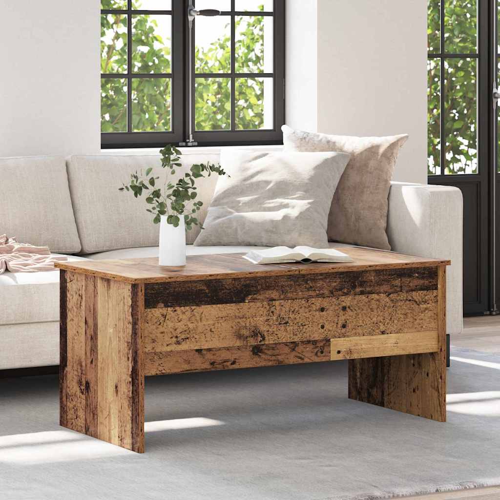 Kaffebord Gamle tre 102 x 50,5 x 46,5 cm Konstruert tre