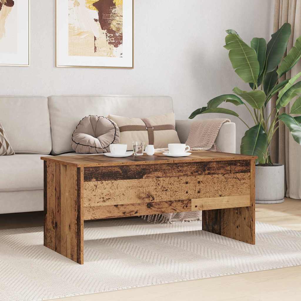 Kaffebord Gamle tre 102 x 50,5 x 46,5 cm Konstruert tre