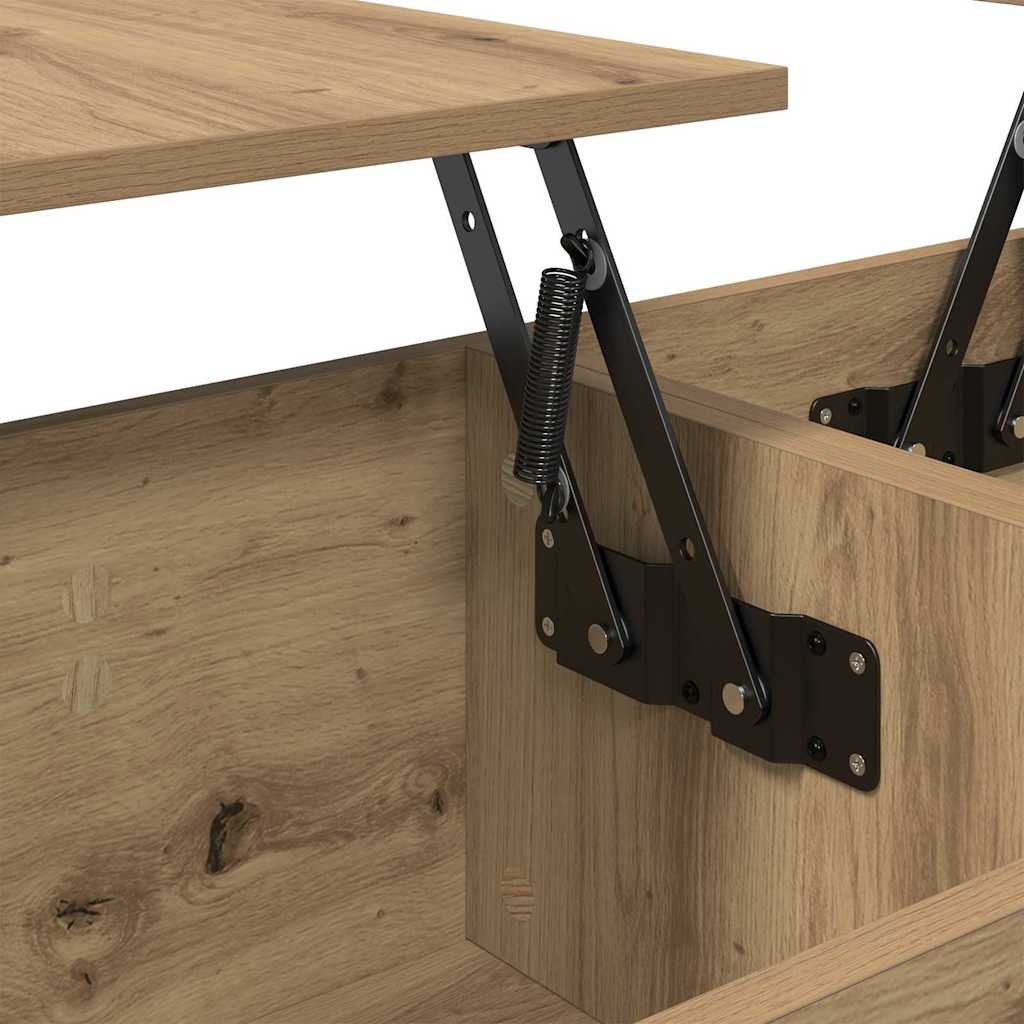 Kaffebord Artisan Eik 102 x 50,5 x 46,5 cm Konstruert tre