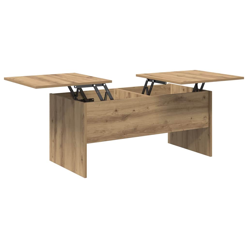 Kaffebord Artisan Eik 102 x 50,5 x 46,5 cm Konstruert tre