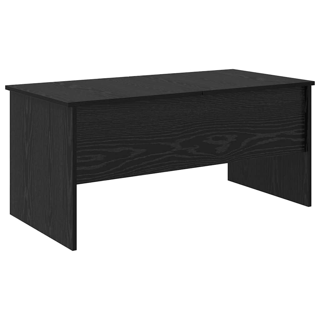 Kaffebord Svart Eik 102 x 50,5 x 46,5 cm Konstruert tre