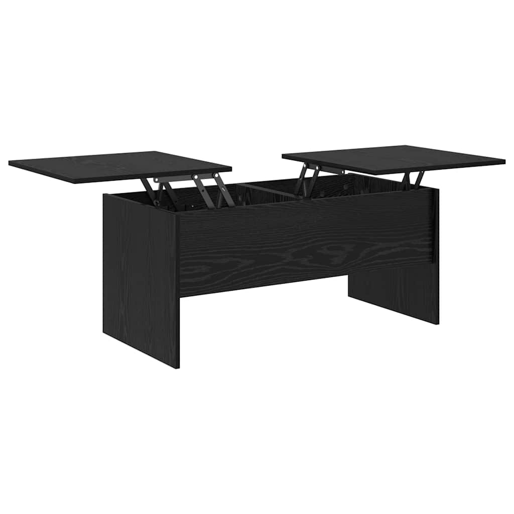 Kaffebord Svart Eik 102 x 50,5 x 46,5 cm Konstruert tre