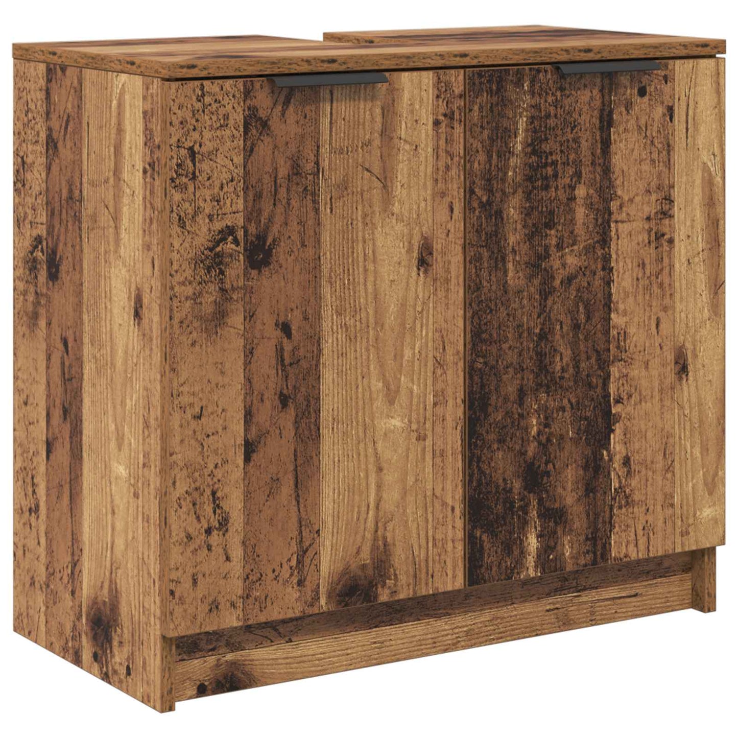 Baderomsskap Gamle tre 64,5 x 33,5 x 59 cm Konstruert tre