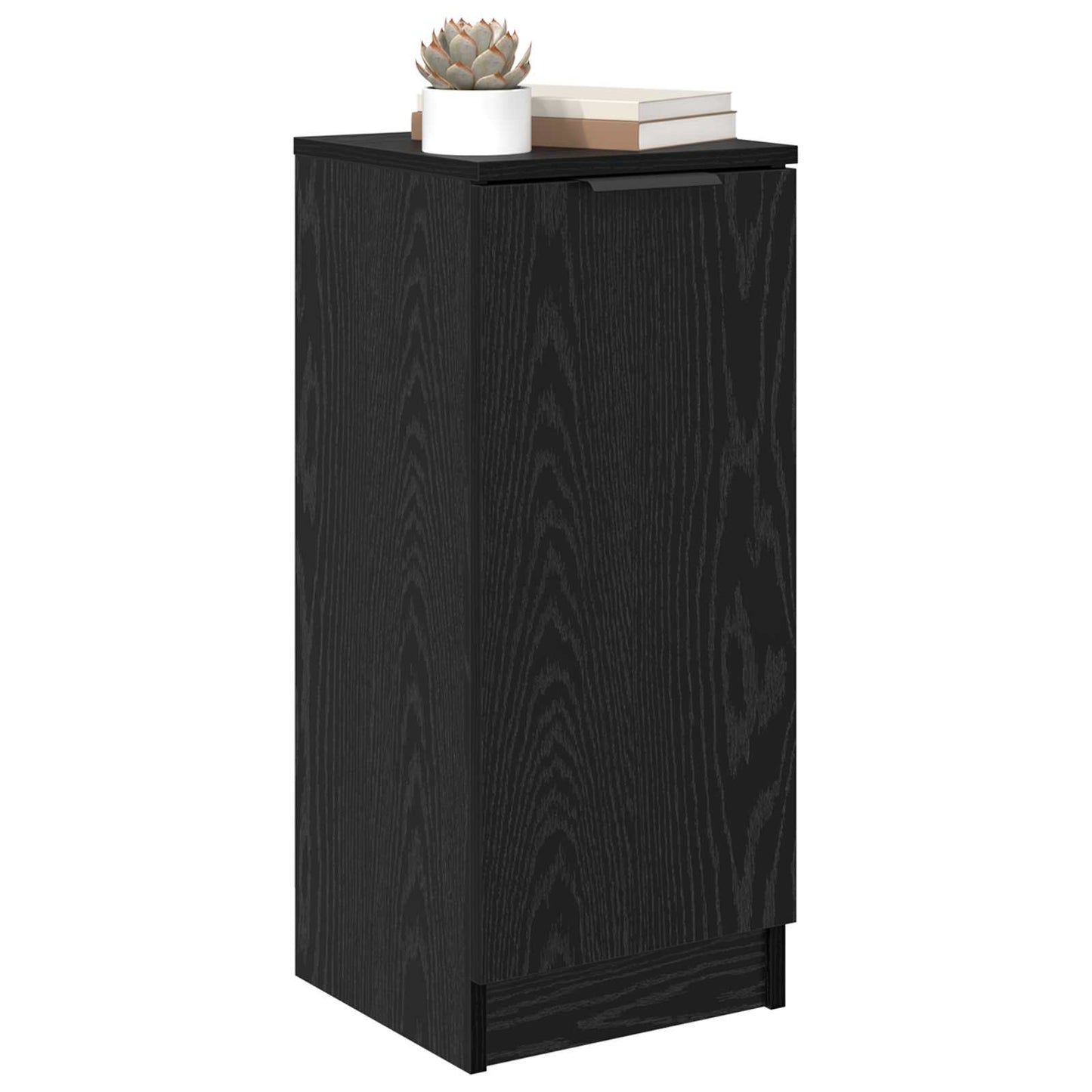Serviesskap Svart Eik 30 x 30 x 70 cm Konstruert tre