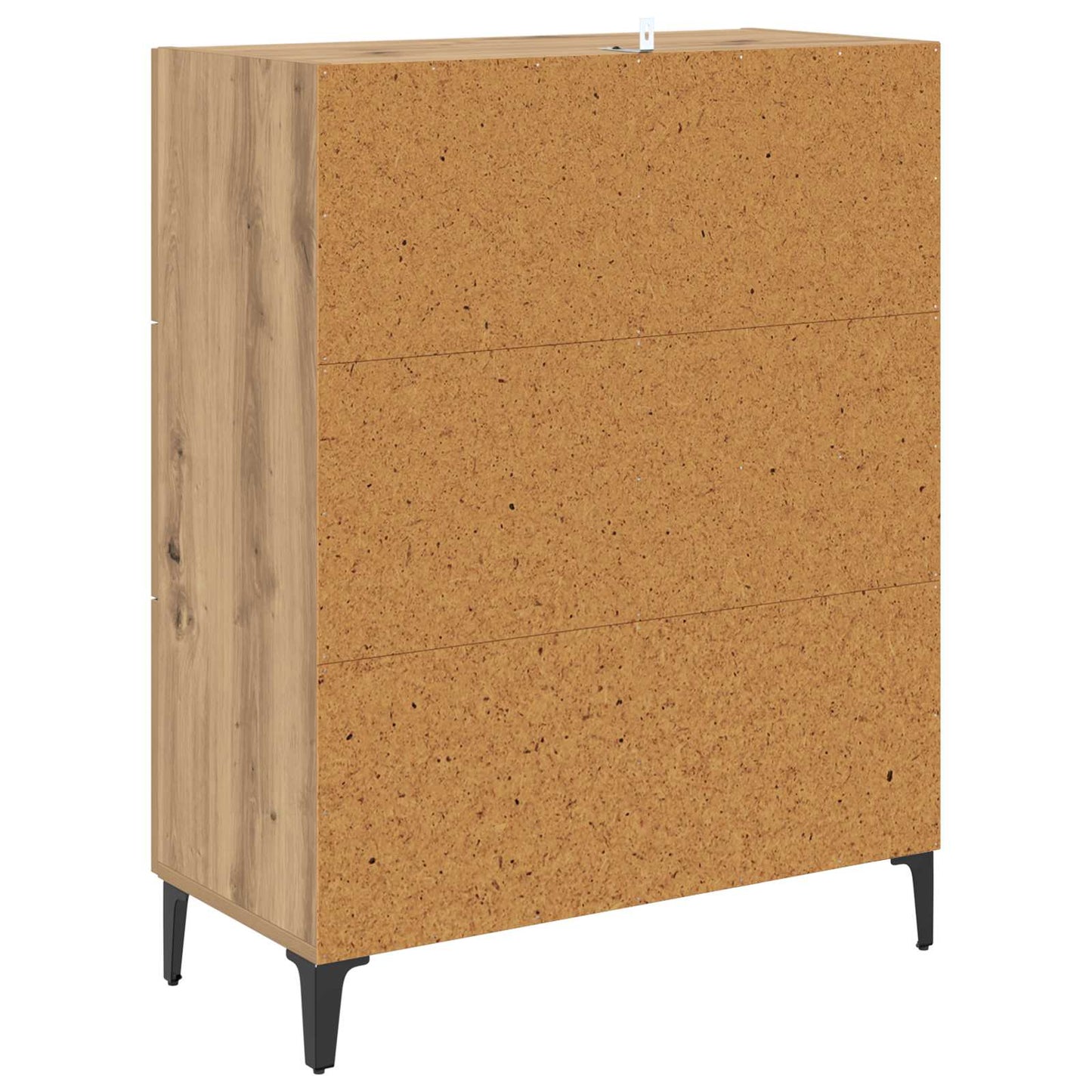 Serviesskap Artisan Eik 69,5 x 34 x 90 cm Ingeniørtre og jern