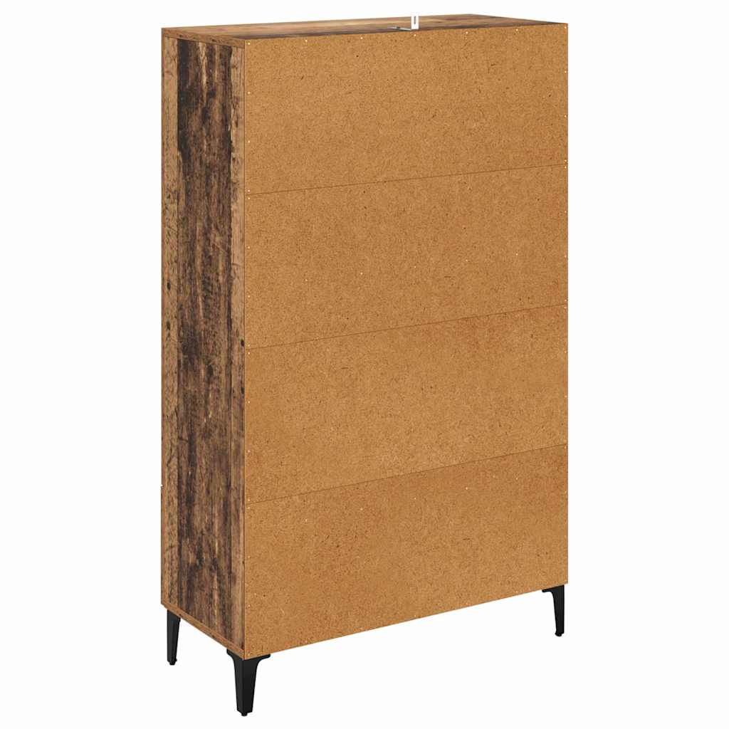 Høyskap Gamle tre 70 x 31 x 115 cm Ingeniørtre og jern