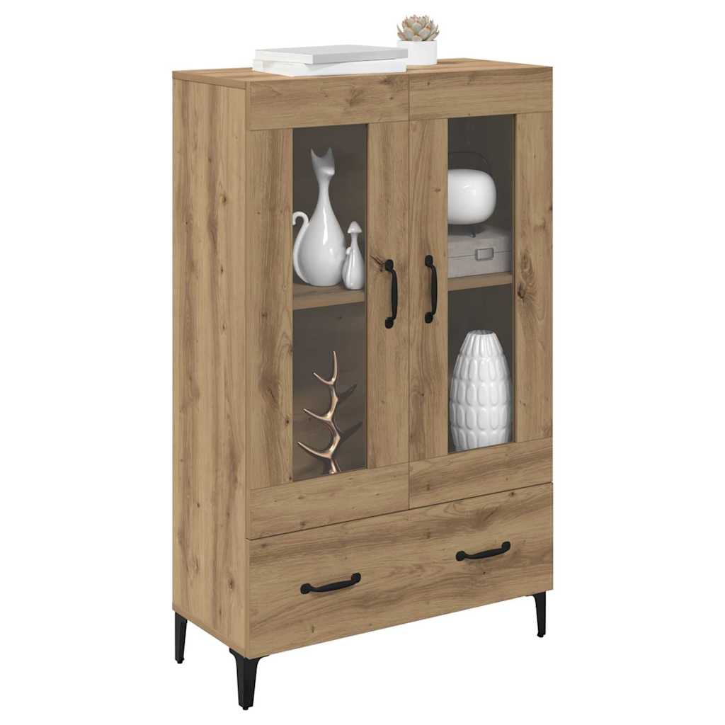 Høyskap Artisan Eik 70 x 31 x 115 cm Ingeniørtre og jern