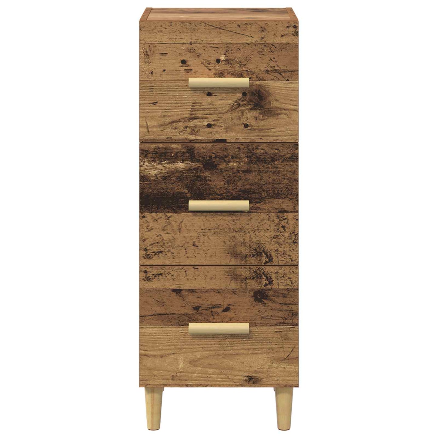 Serviesskap Gammelt tre 34,5 x 34 x 90 cm Konstruert tre