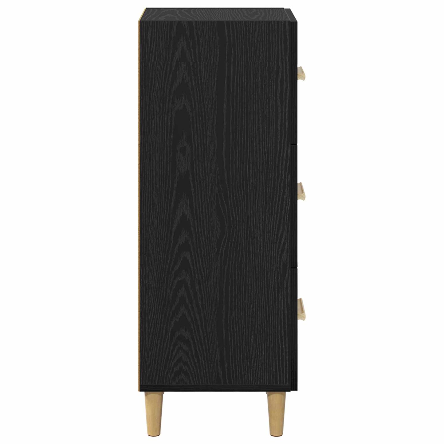 Serviesskap Svart eik 34,5 x 34 x 90 cm Konstruert tre