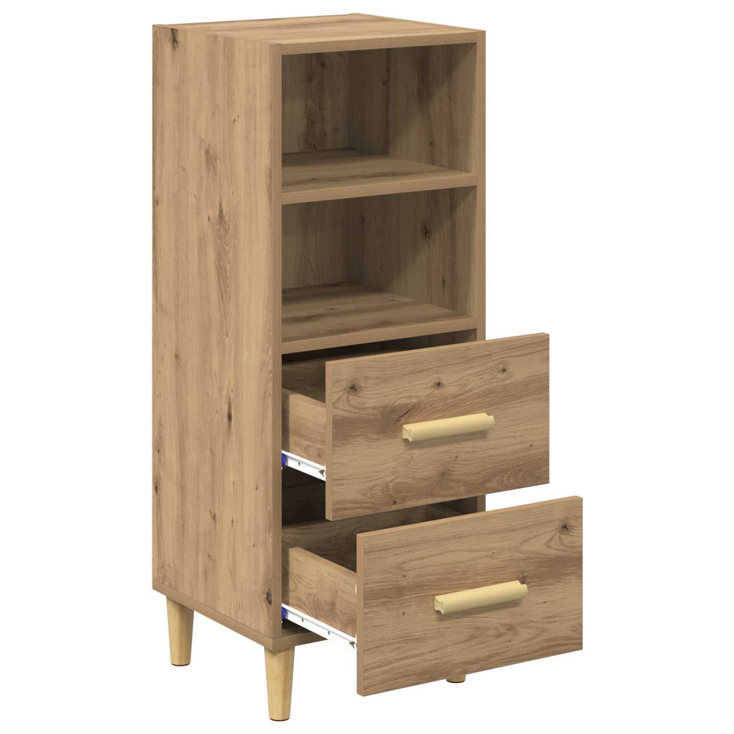 Serviesskap artisan eik 34 x 34,5 x 90 cm Konstruert tre