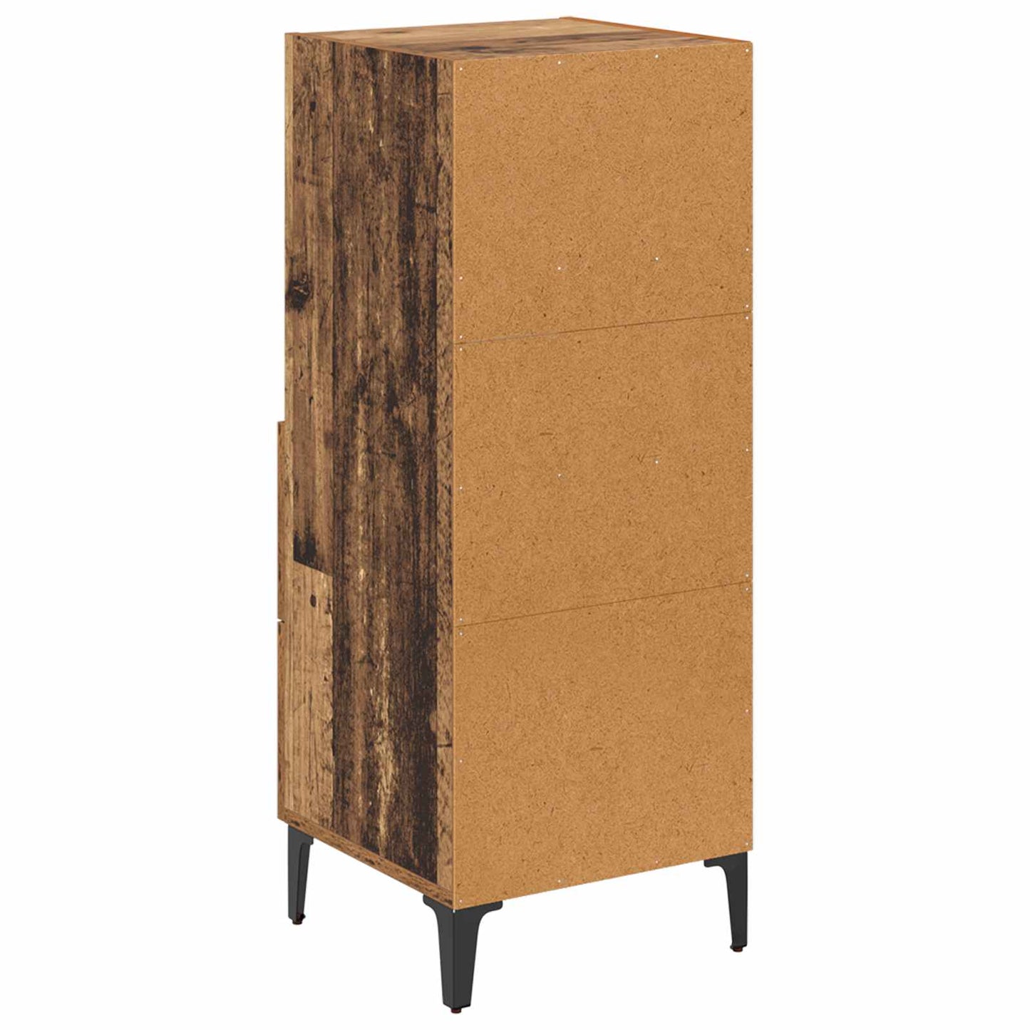 Serviesskap Gammelt tre 34 x 34.5 x 90 cm Konstruert tre
