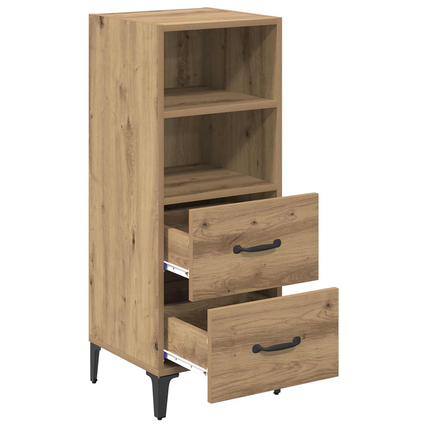 Serviesskap artisan eik 34 x 34.5 x 90 cm Konstruert tre