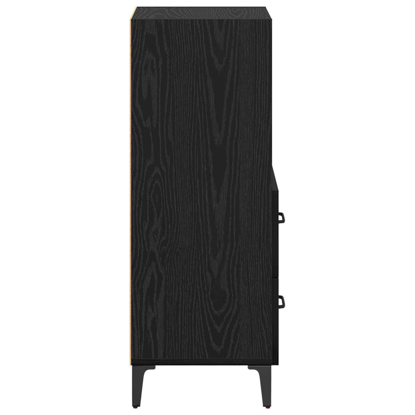 Serviesskap Svart eik 34 x 34.5 x 90 cm Konstruert tre