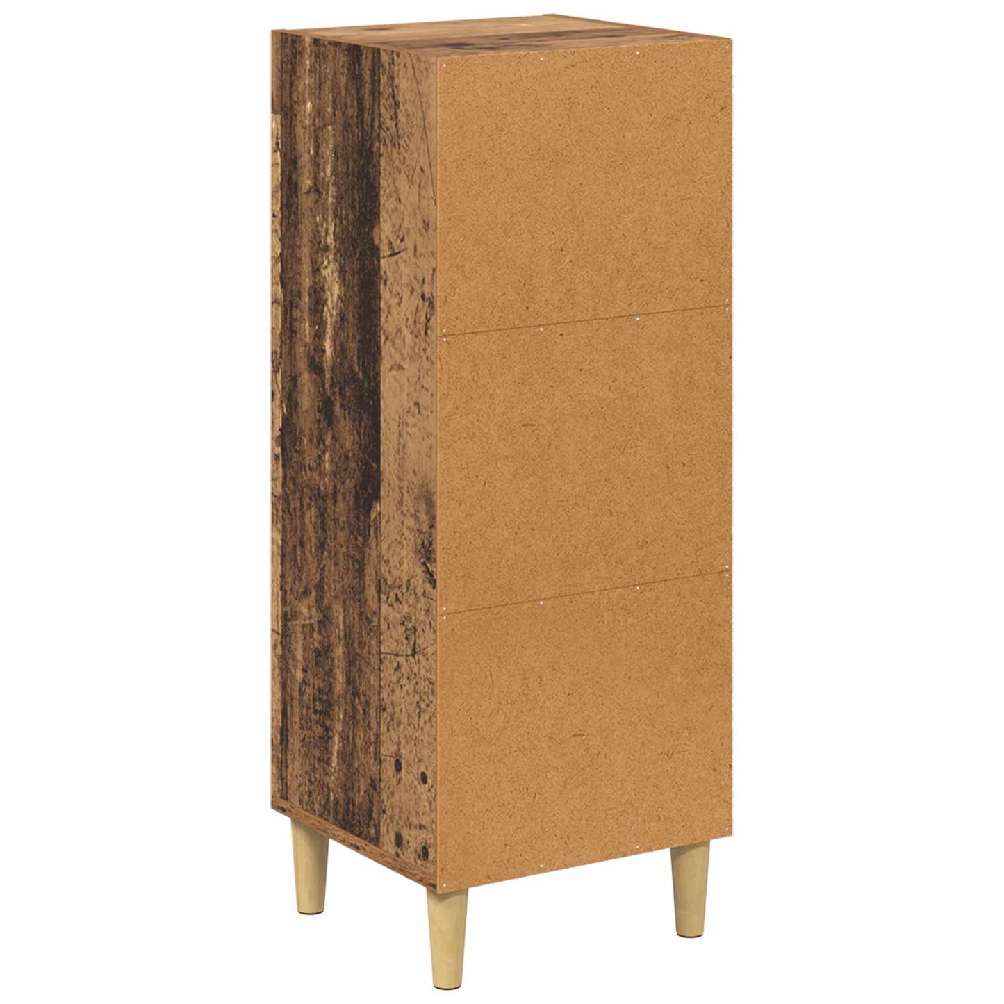 Serviesskap Gammelt tre 34,5 x 32,5 x 90 cm Konstruert tre
