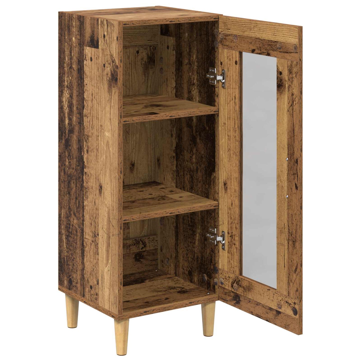 Serviesskap Gammelt tre 34,5 x 32,5 x 90 cm Konstruert tre