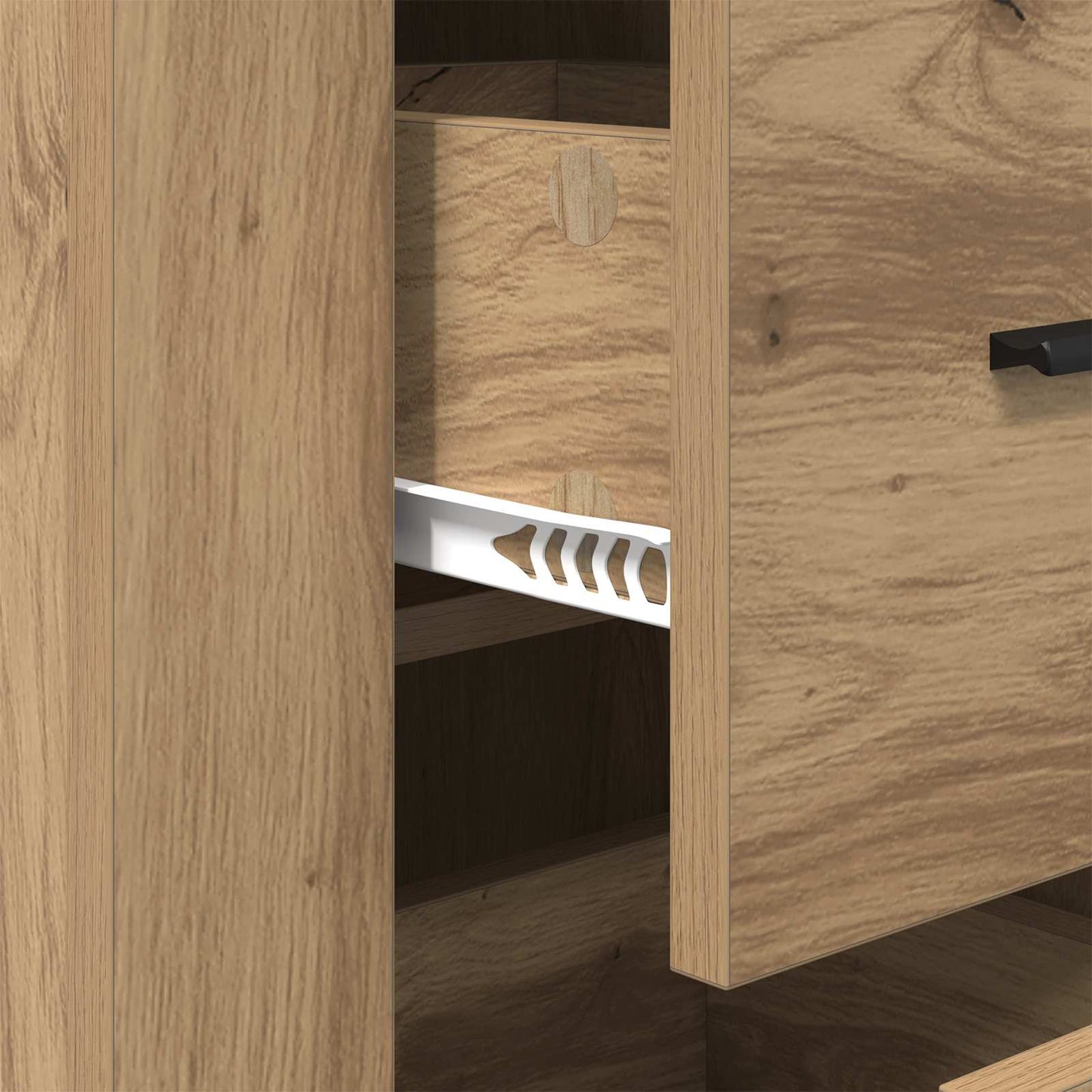 Serviesskap Artisan Eik 40 x 33 x 70 cm Konstruert tre