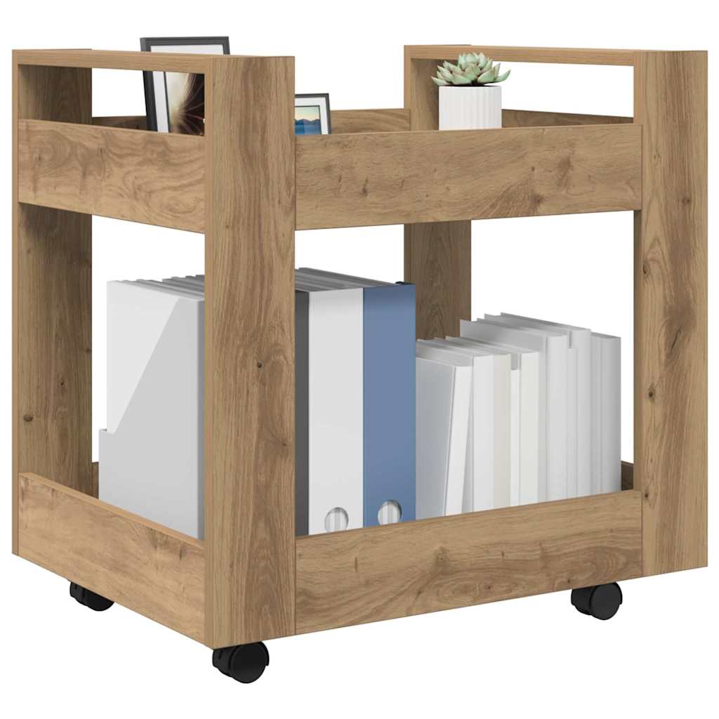 Skrivebordvogn Artisan Eik 60 x 45 x 60 cm Konstruert tre