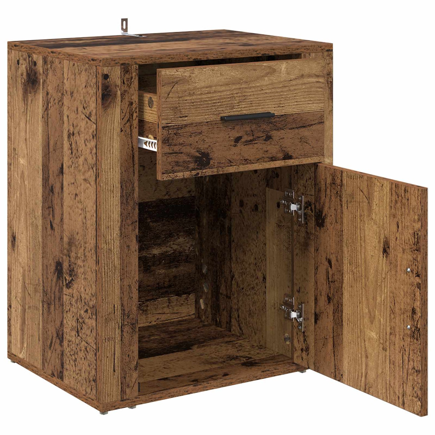 Nattbordskap Gammelt tre 35 x 50 x 60 cm Konstruert tre