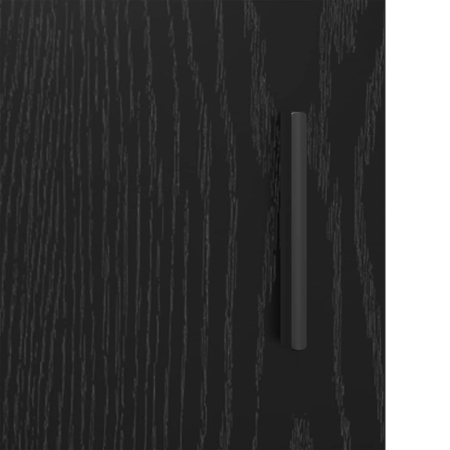 Serviesskap Svart eik 80 x 30 x 60 cm Konstruert tre