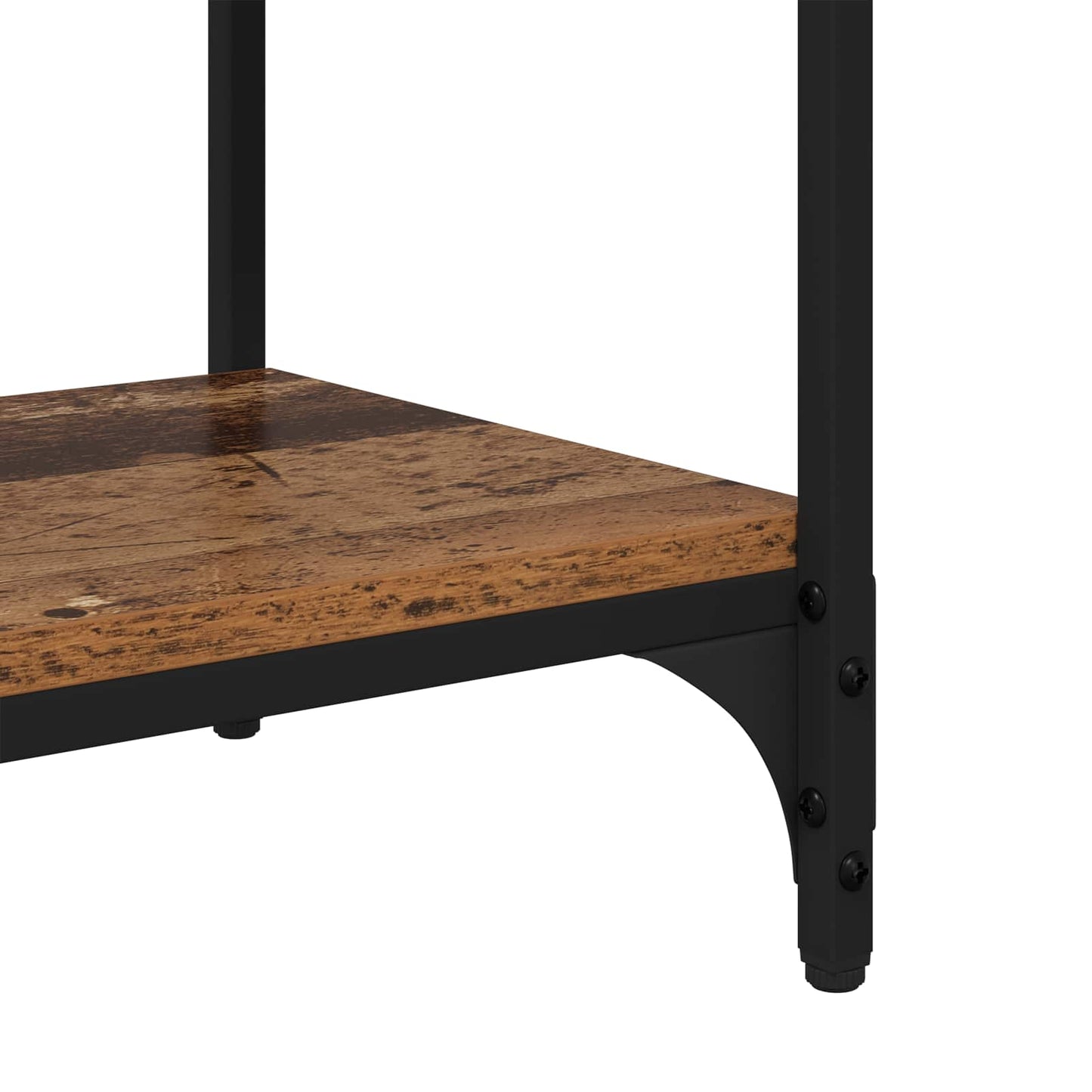 Bokskap Gammelt tre 60 x 33 x 70,5 cm Ingeniørtre og jern