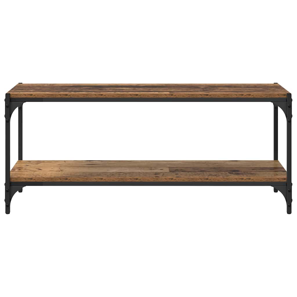 TV-skap Gamle tre 100x33x41cm Ingeniørtre og jern