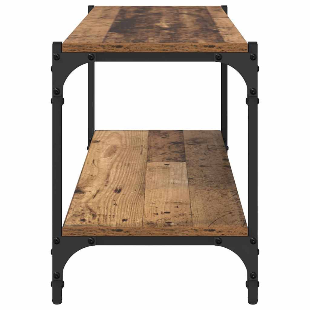 TV-skap Gamle tre 100x33x41cm Ingeniørtre og jern