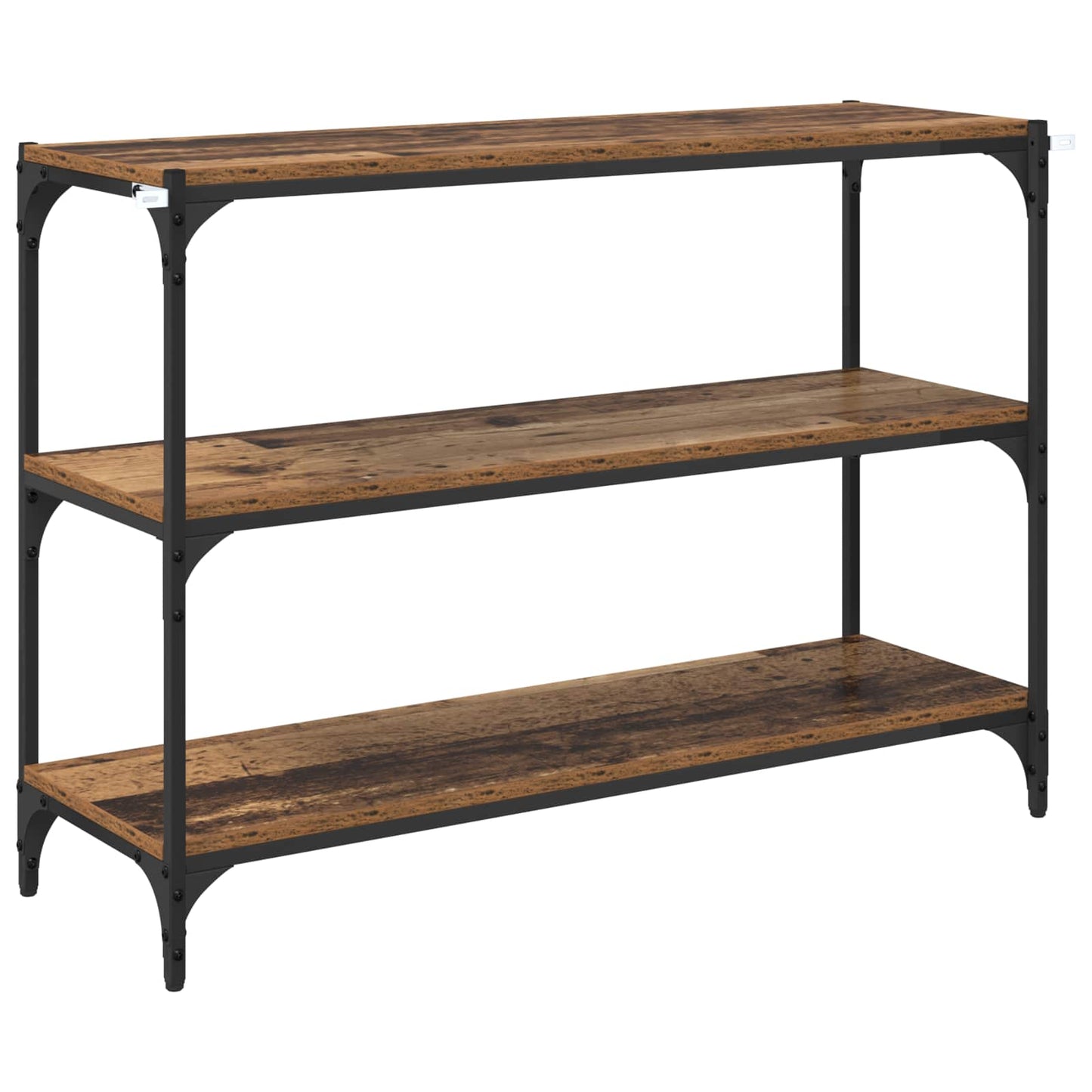Bokskap Gammelt tre 100 x 33 x 70,5 cm Ingeniørtre og jern
