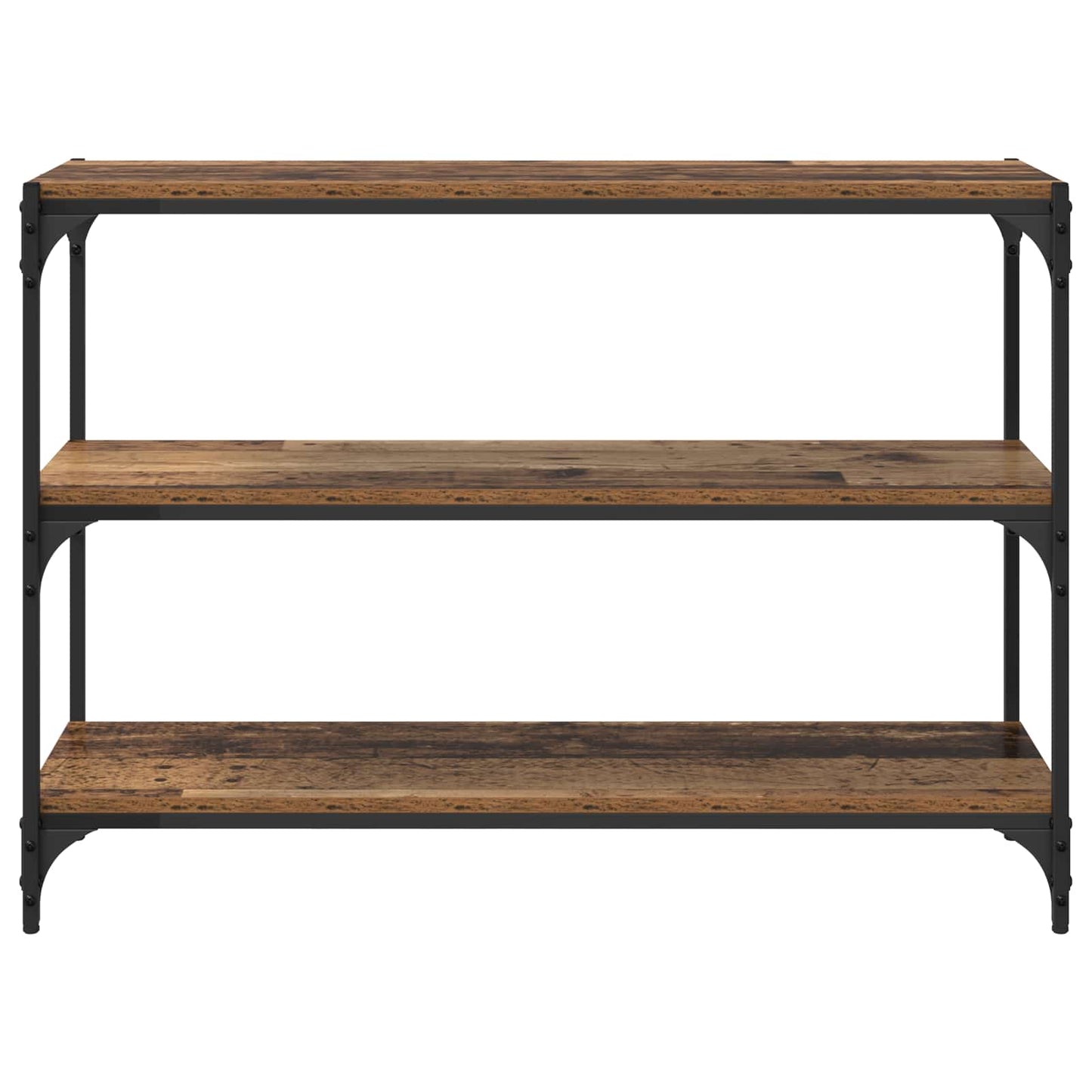 Bokskap Gammelt tre 100 x 33 x 70,5 cm Ingeniørtre og jern